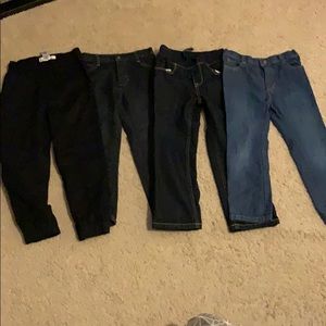 4 pairs of pants